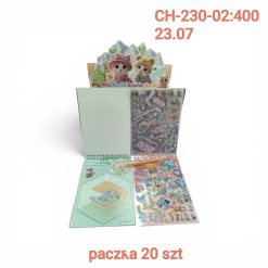 ZESTAW NAKLEJKI STICKERS CUTE DLA DZIECKA.