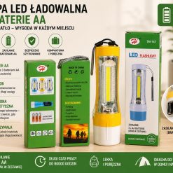 LATARKA LED NA BATERIE AA .