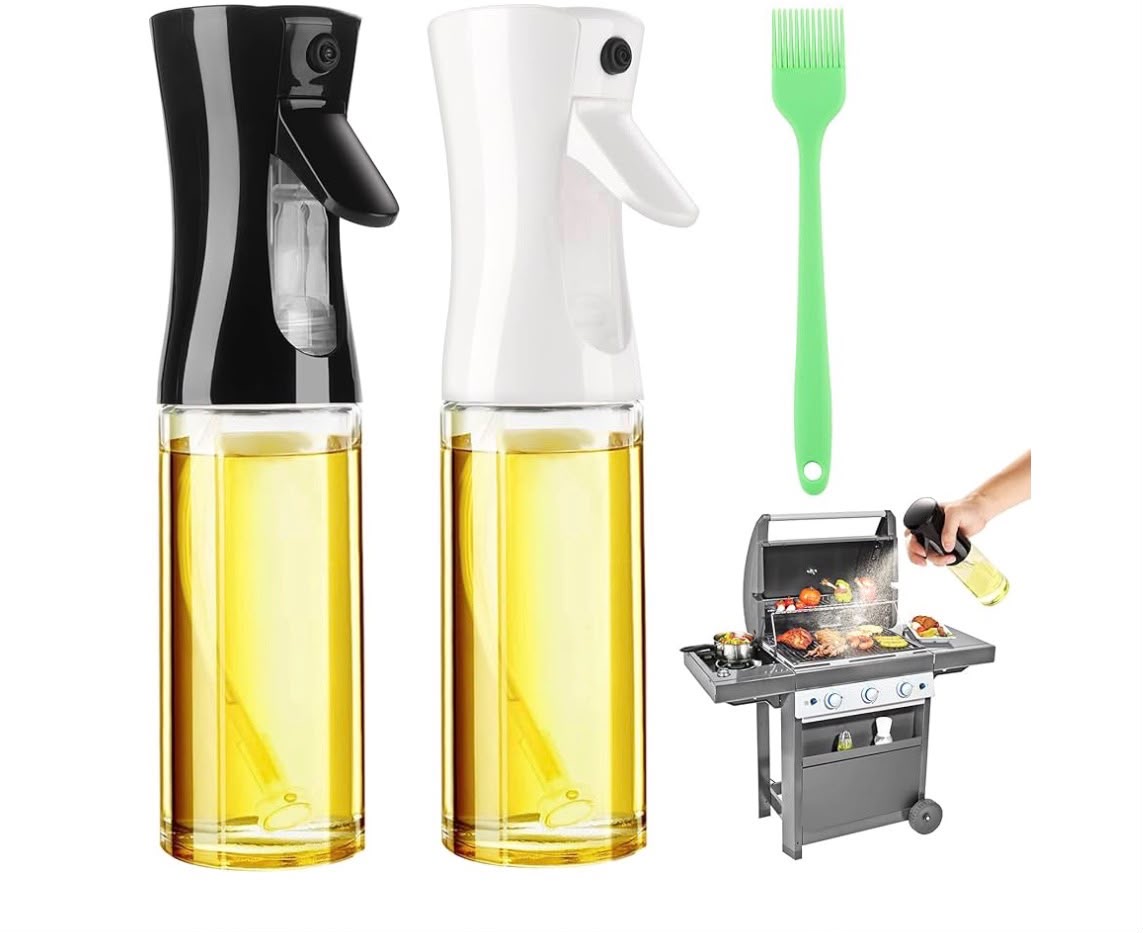 SZKLANA BUTELKA SPRYSKIWACZ DO ELEJU OLIWY 200ml. - obrazek 3