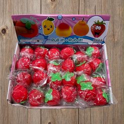 GNIOTKI ANTYSTRESOWE TRUSKAWKA 5CM DLA DZIECI.