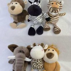 MASKOTKA PLUSZAK ZOO DLA DZIECI 30CM.