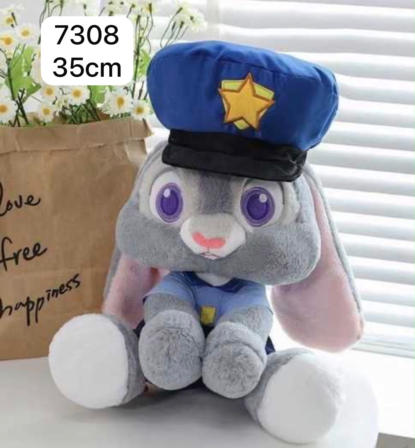 MASKOTKA PLUSZAK ZOOTOPIA DLA DZIECI 35CM.