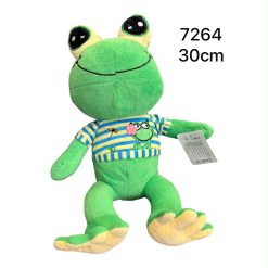 MASKOTKA PLUSZAK ŻABA 30CM DLA DZIECI.