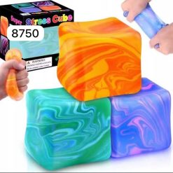 GNIOTKI ANTYSTRESOWE CUBE NEEDOH 5CM DLA DZIECI.