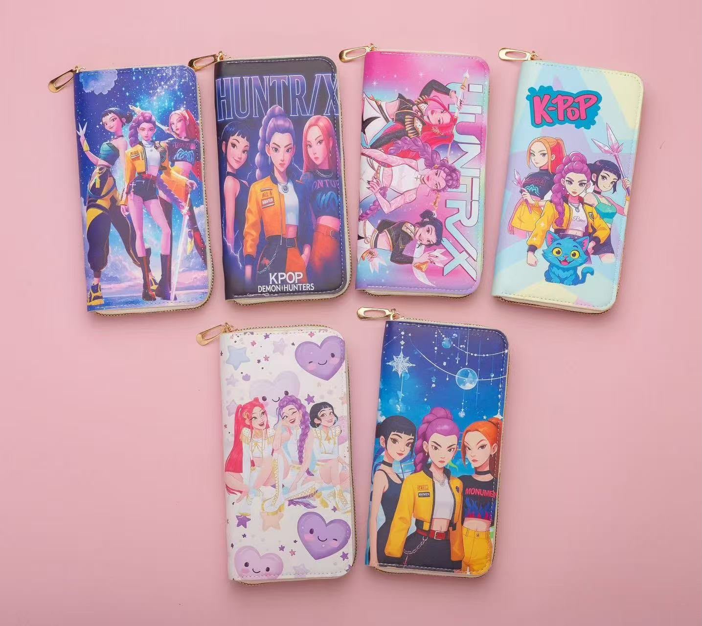 PORTFELE NA PIENIĄDZE K-POP DLA DZIECI.