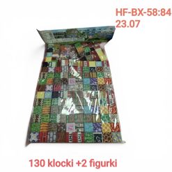 ZESTAW KLOCKI MAGNETYCZNE MINECRAFT 130 ELEMENTÓW.