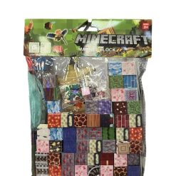 ZESTAW KLOCKI MAGNETYCZNE MINECRAFT 60 ELEMENTÓW.