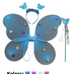 STRÓJ ZESTAW MOTYLEK CUTE DLA DZIEWCZYNKI.