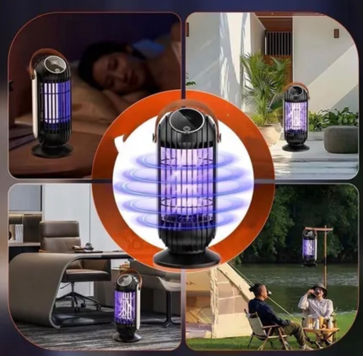 LAMPA OWADOBÓJCZA UV NA KOMARY USB. - obrazek 3