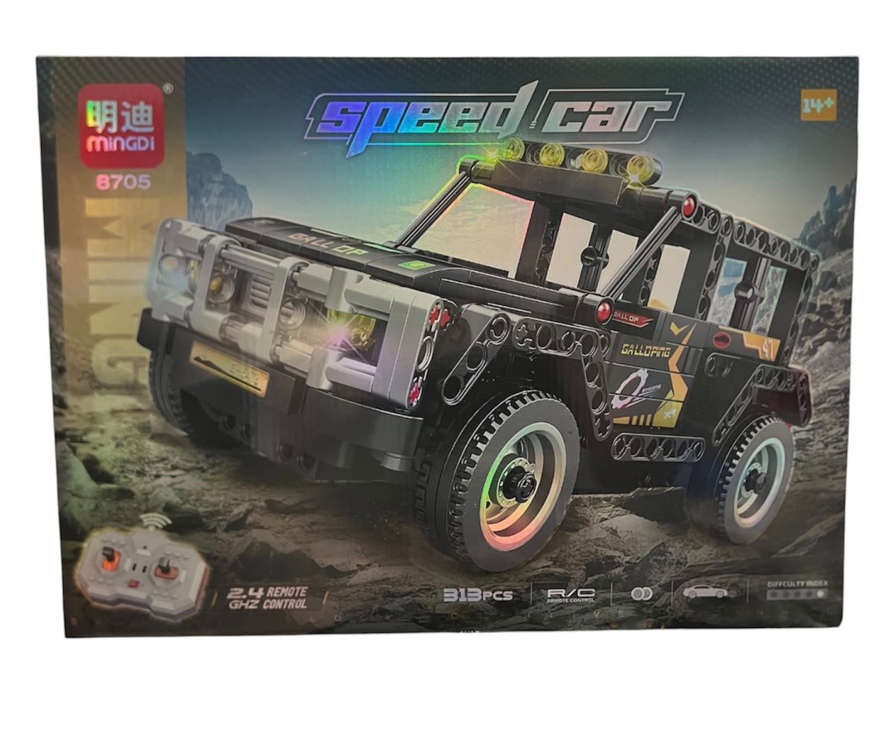 KLOCKI KONSTRUKCYJNE SAMOCHÓD SPEED 313PCS.