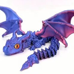 FIGURKI SMOK KRYSZTAŁOWY 3D DRUK 30CM.