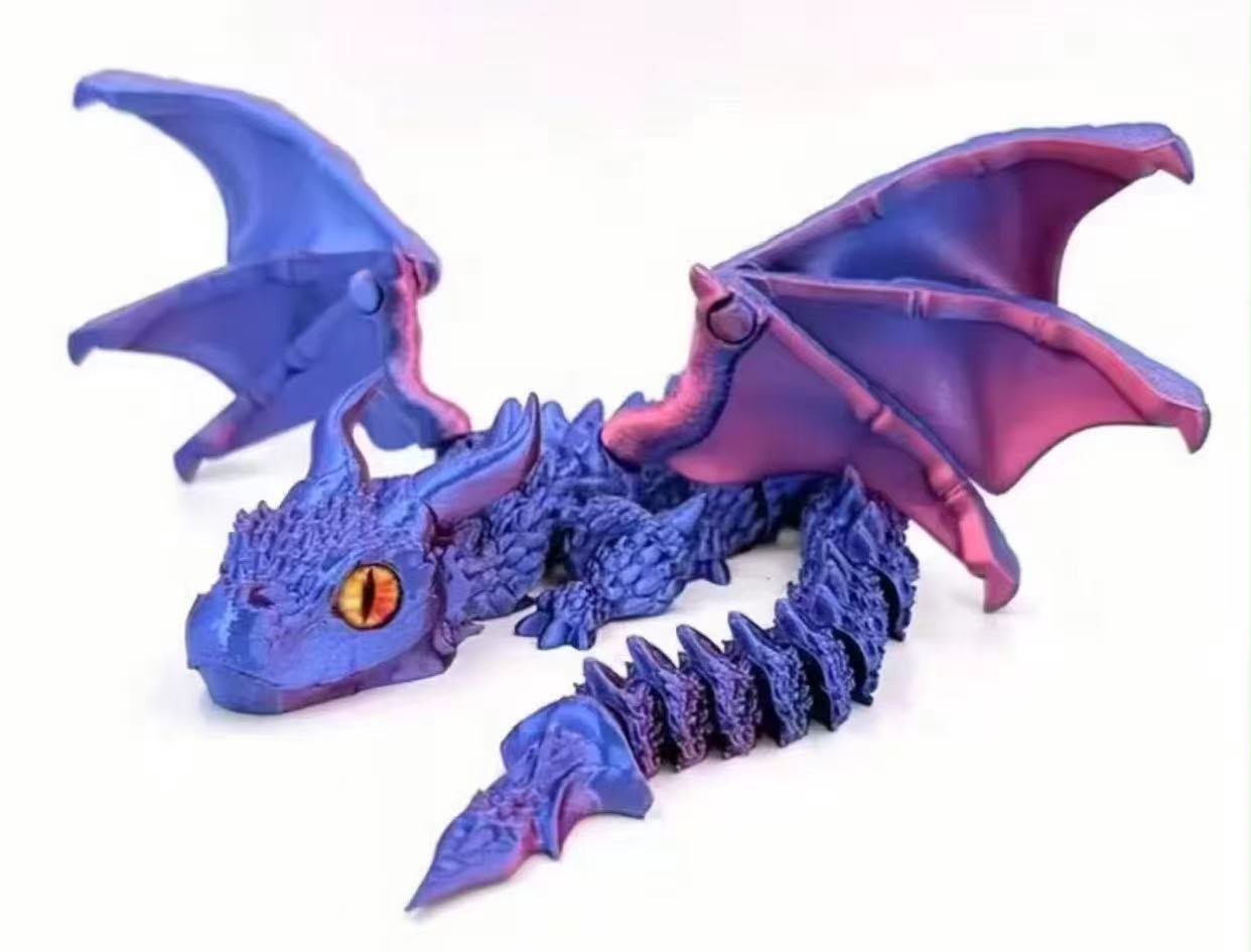 FIGURKI SMOK KRYSZTAŁOWY 3D DRUK 30CM.