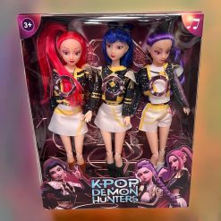 ZESTAW LALKA K-POP DEMON HUNTERS DLA DZIECI.