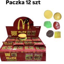 GNIOTKI ANTYSTRESOWE HAMBUGER NEEDOH DLA DZIECI.