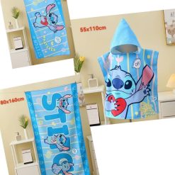 KOMPLET PLAŻOWY STITCH 3W1 DLA DZIECI.