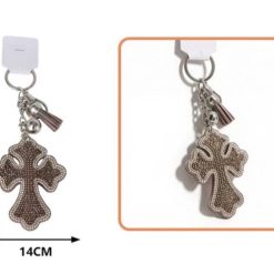 BRELOK KRZYŻYK MINI DO KLUCZY.