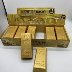 GNIOTKI ANTYSTRESOWE MASŁO GOLD 13CM DLA DZIECI.