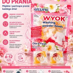 KAPSUŁKI DO PRANIA.