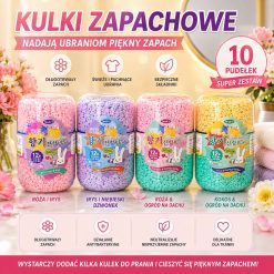 KULKI ZAPACHOWE DO PRANIA.