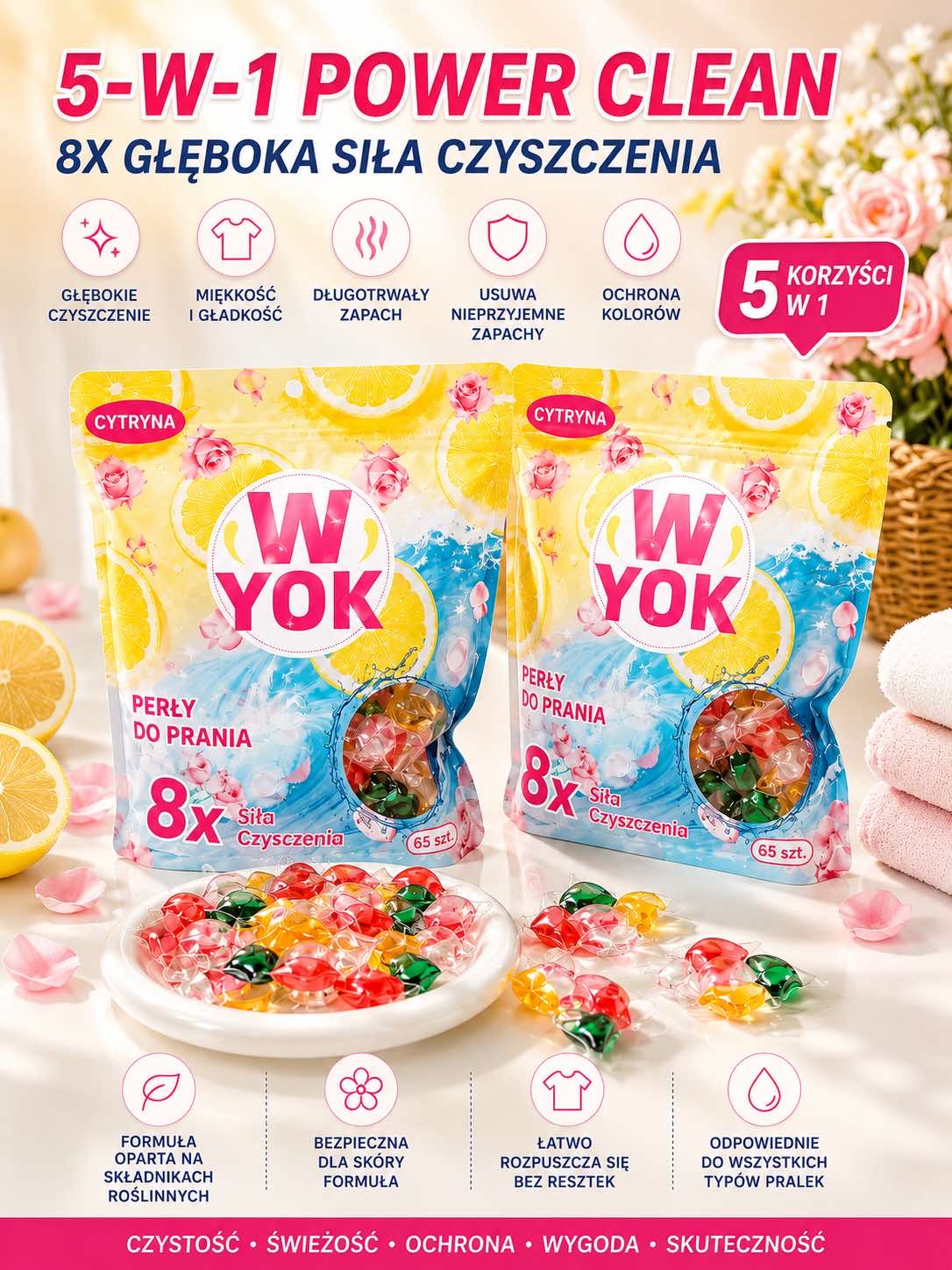 PERŁY DO PRANIA 5W1.