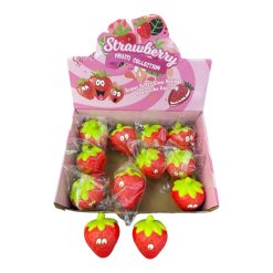 GNIOTKI ANTYSTRESOWE TRUSKAWKA 6CM DLA DZIECI.