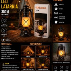 LAMPION LED VINTEGE 35CM USB.