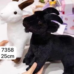 MASKOTKA PLUSZAK KOZA DLA DZIECI 25CM.