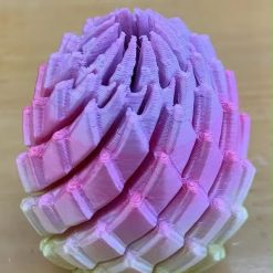 FIGURKI JAJKU ANTYSTRESOWE KRYSZTAŁOWY 3D DRUK.