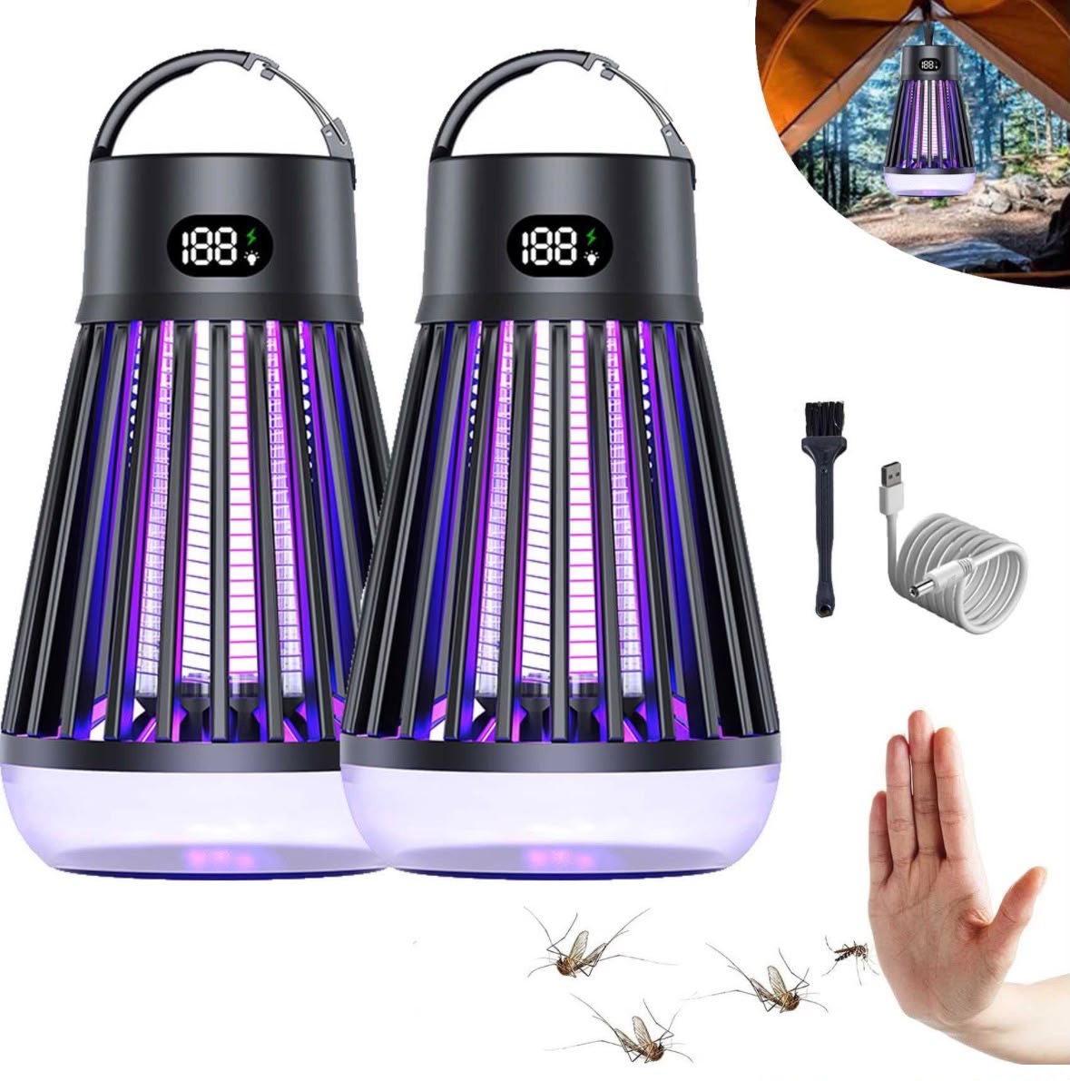 LAMPA OWADOBÓJCZA UV Z OŚWIETLIENEM LED - obrazek 2