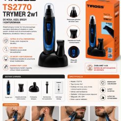 TRYMER TIROSS 2W1 DO NOSA USZU BRODY.