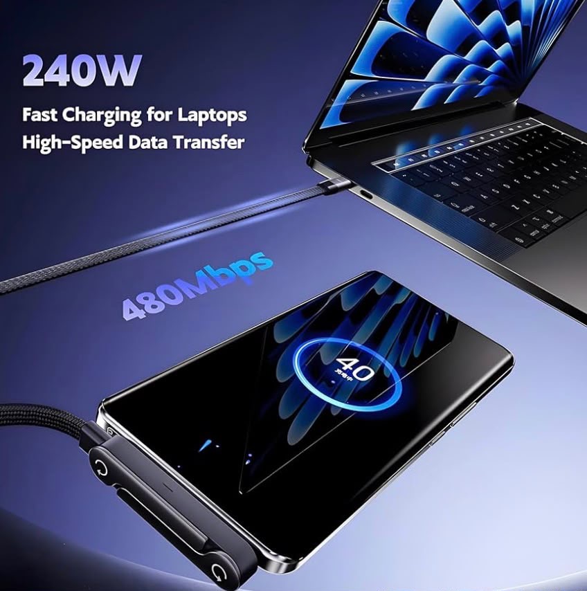 BABEL USB-C FAST CHARGING SKŁADANA DO TELEFON. - obrazek 6