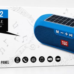 GŁOŚNIK BLUETOOTHTG-182 Z PANELEM SOLARNYM.