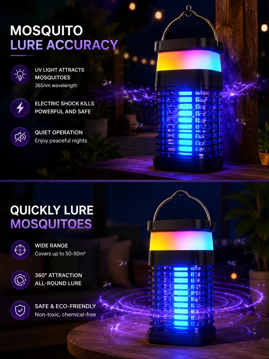 LAMPA OWADOBÓJCZA UV LED USB. - obrazek 2