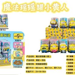 MAGIC MINIONKI JELLYKINS TOY WATER LID WITHOUT USING WATER.