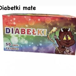 DIABEŁKI MAŁE STRZELAJĄCE DISPLAY 50 OPAK.