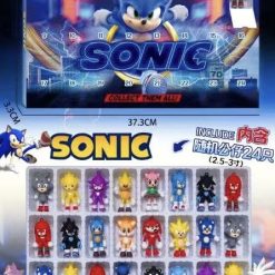 KALENDARZ ADWENTOWY FIGURKI SONIC.
