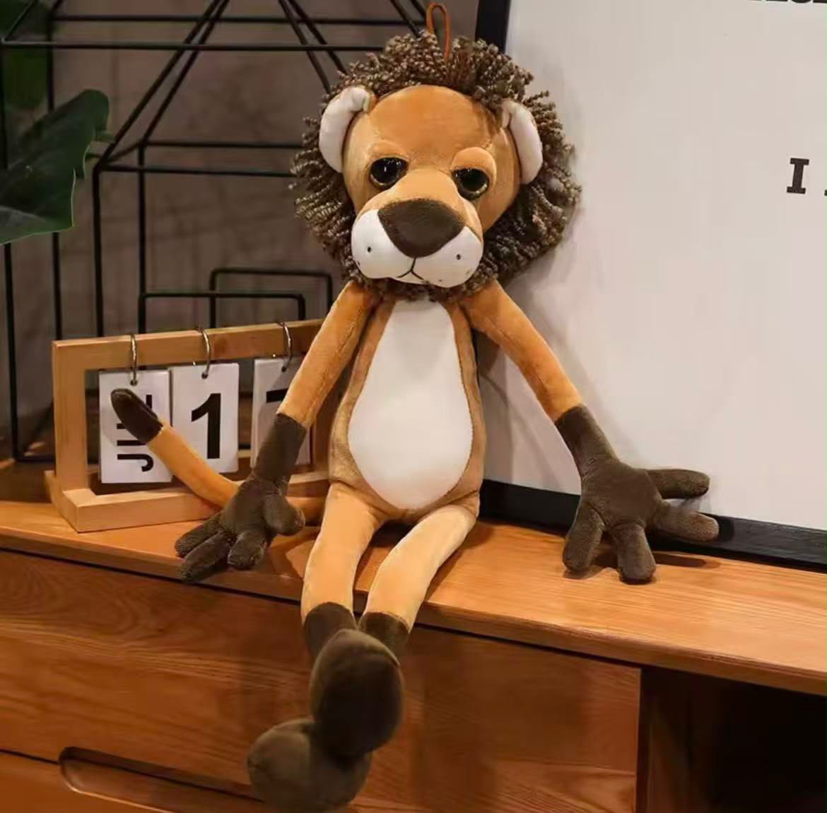 MASKOTKA PLUSZAK ZWIERZĄTKO ZOO DLA DZIECI 40CM. - obrazek 6