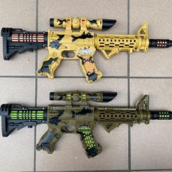 PISTOLET DLA DZIECI DŹWIĘKOWY ŚWIECĄCY NA BATERIE.