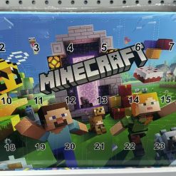KALENDARZ ADWENTOWY FIGURKI MINECRAFT.