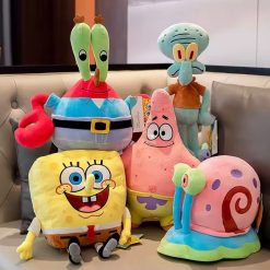 MASKOTKA PLUSZAK SPONGEBOB KRAB ŚLIMA DLA DZIECI 30CM.