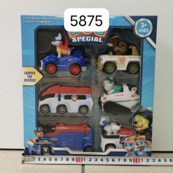 ZESTAW FIGURKI AUTO PSI-PATROL DLA DZIECI.