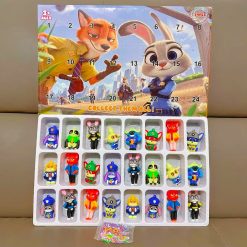 KALENDARZ ADWENTOWY FIGURKI ZOOTOPIA.