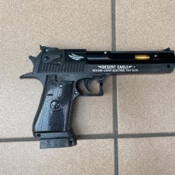 PISTOLET DLA DZIECI DŹWIĘKOWY ŚWIECĄCY NA BATERIE.