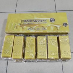 GNIOTKI ANTYSTRESOWE MASŁO GOLD 10CM DLA DZIECI.