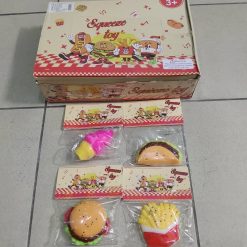 GNIOTKI ANTYSTRESOWE FRYTKI HAMBURGER 5CM DLA DZIECI.
