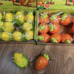 GNIOTKI ANTYSTRESOWE WARZYWA 5CM DLA DZIECI.