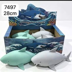 GNIOTKI ANTYSTRESOWE SHARK 28CM DLA DZIECI.