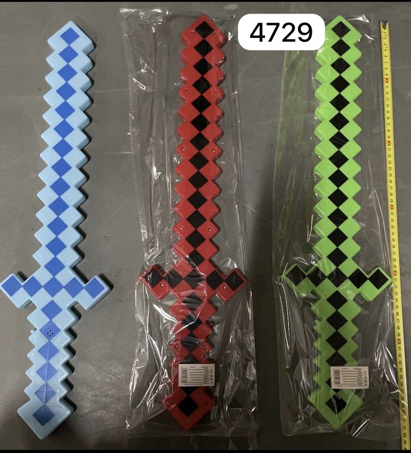 MIECZ ŚWIATŁEM I DŹWIĘKIEM ZABAWKA DLA DZIECI 60CM.