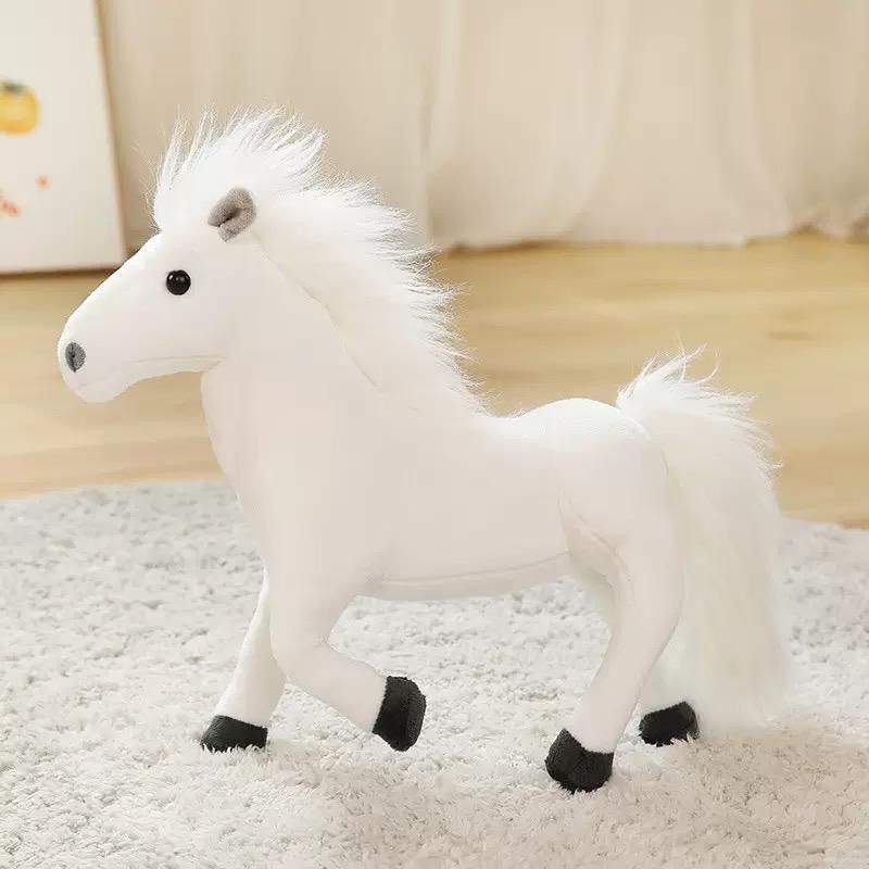 MASKOTKA PLUSZAK KOŃ DLA DZIECI 30CM. - obrazek 2