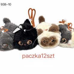 BRELOK MASKOTKA KOTY DO KLUCZY 15CM.